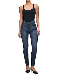 Farrow Skinny High Rise Instasculpt Ankle Jeans