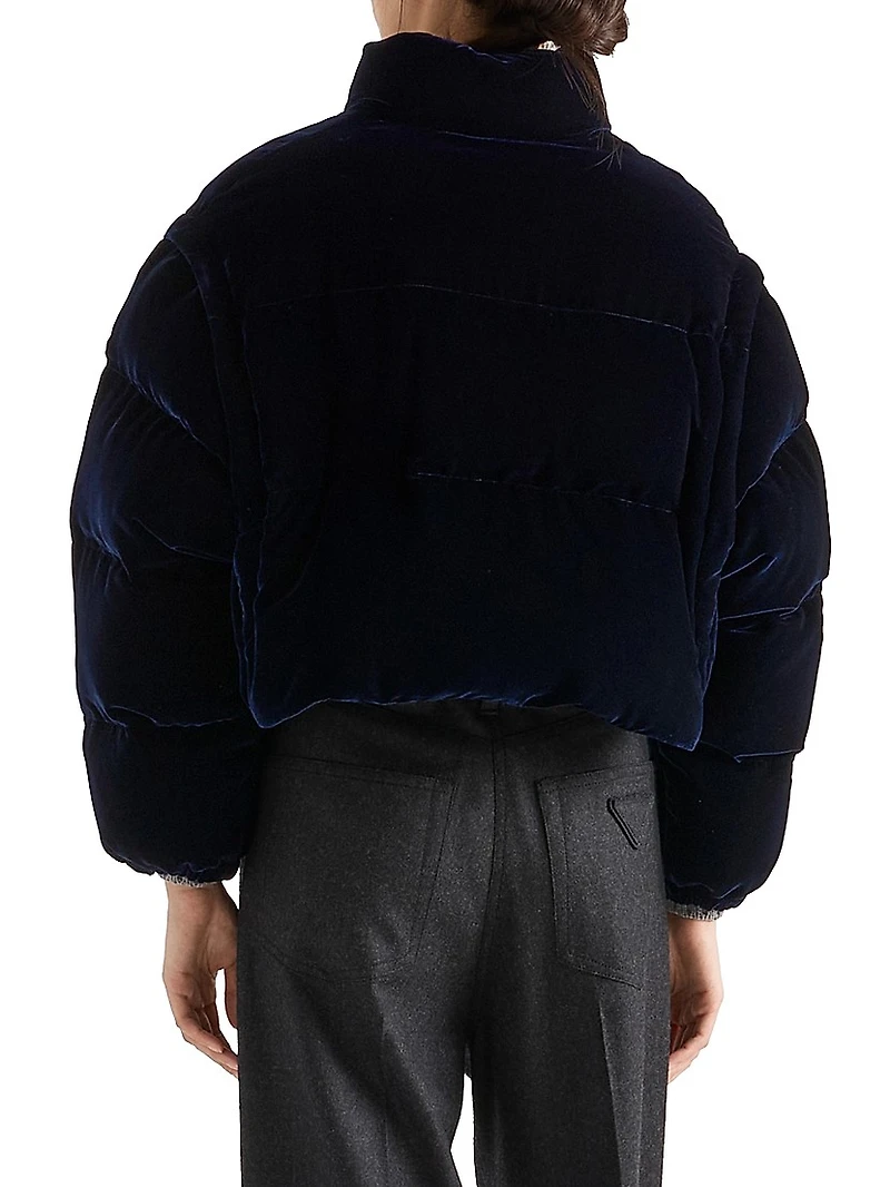 Velvet Down Jacket