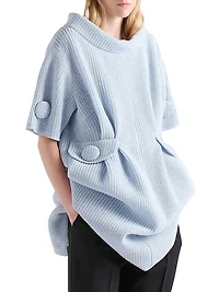 Mouliné Wool Knit Dress