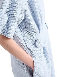 Mouliné Wool Knit Dress