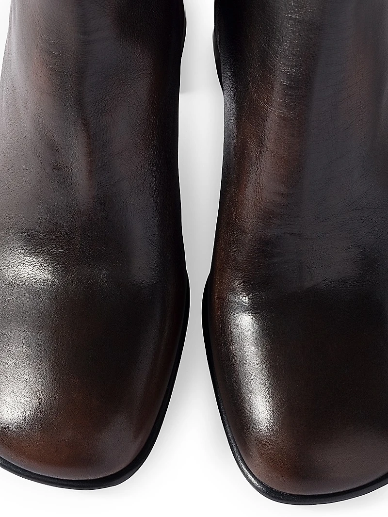 Fume Calf Booties