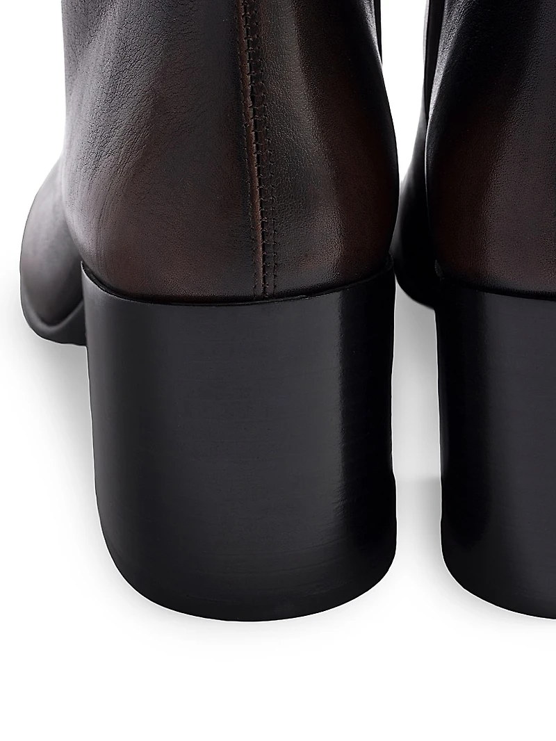 Fume Calf Booties