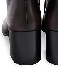 Fume Calf Booties