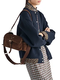 Double Cashmere and Wool Bomber Jacket