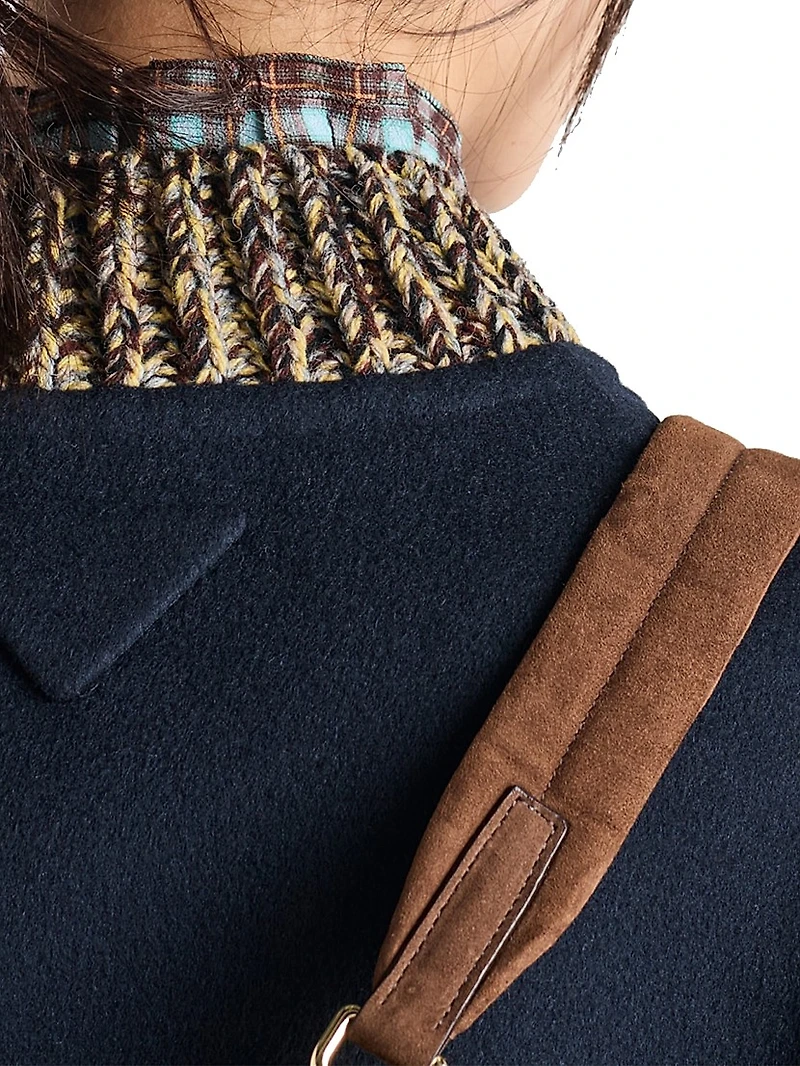 Double Cashmere and Wool Bomber Jacket