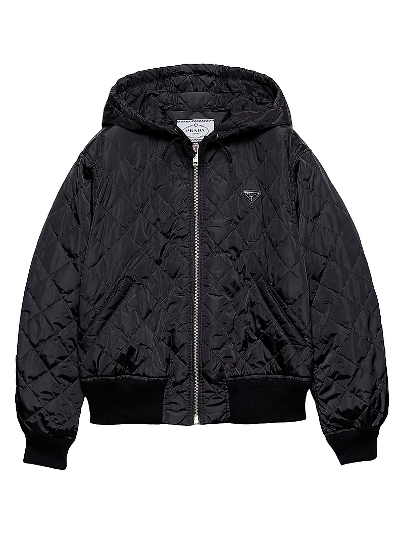 Lightweight Quilted Re-Nylon Jacket