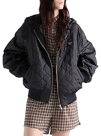 Lightweight Quilted Re-Nylon Jacket