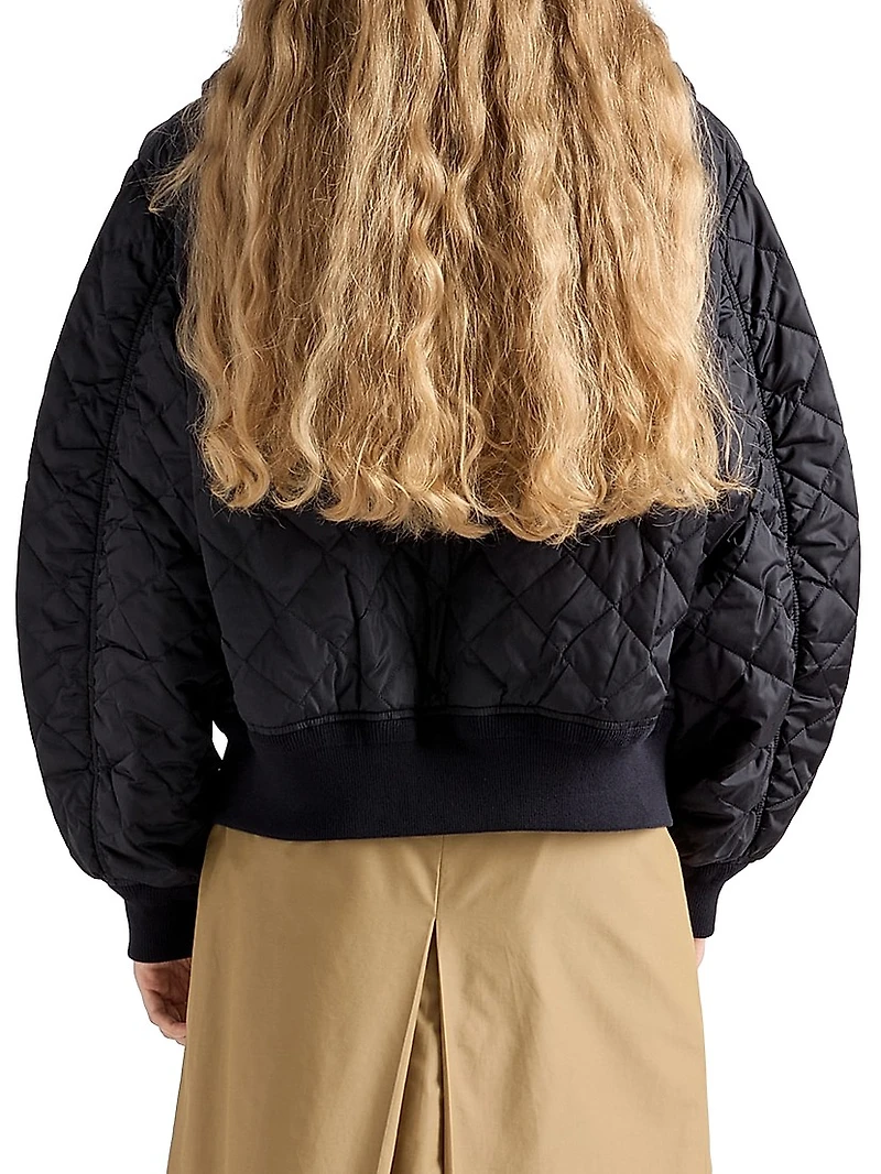 Lightweight Quilted Re-Nylon Jacket