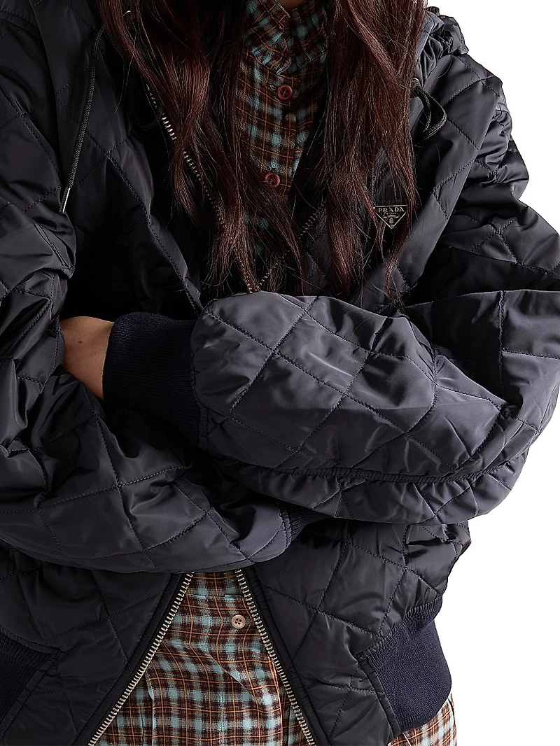 Lightweight Quilted Re-Nylon Jacket