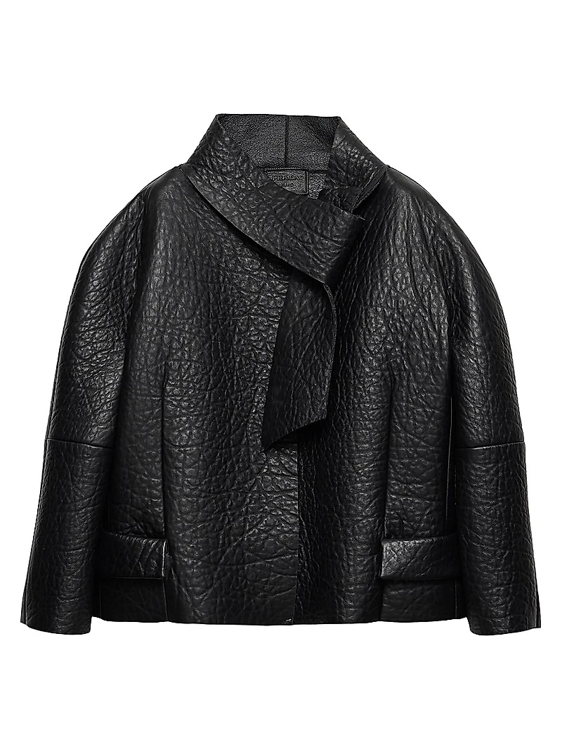 Bonded Nappa Leather Jacket