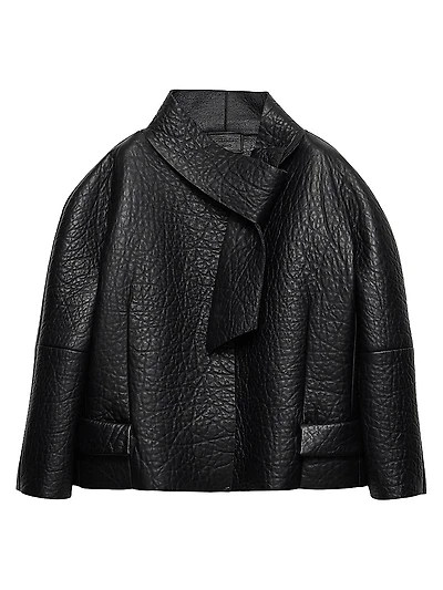 Bonded Nappa Leather Jacket