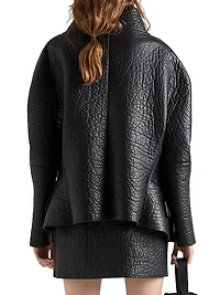 Bonded Nappa Leather Jacket