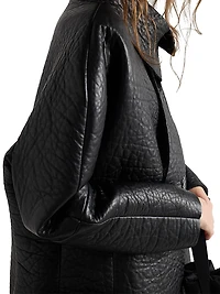 Bonded Nappa Leather Jacket