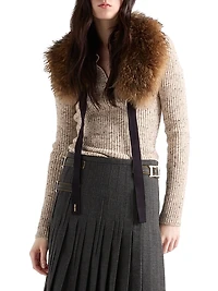 Wool and Linen Polo Sweater