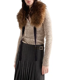 Wool and Linen Polo Sweater