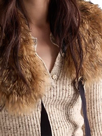 Wool and Linen Polo Sweater