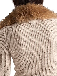 Wool and Linen Polo Sweater