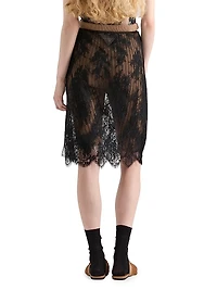Lace Pencil Skirt