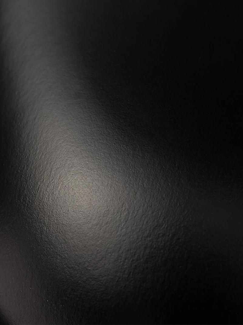 Brushed Leather Monolith Mary Janes