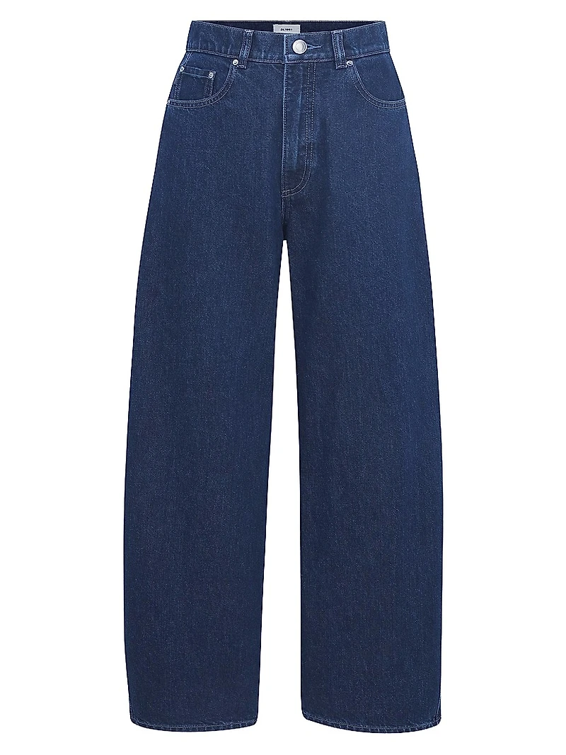 Taylor Relaxed Barrel High Rise Jeans