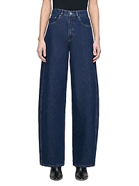 Taylor Relaxed Barrel High Rise Jeans