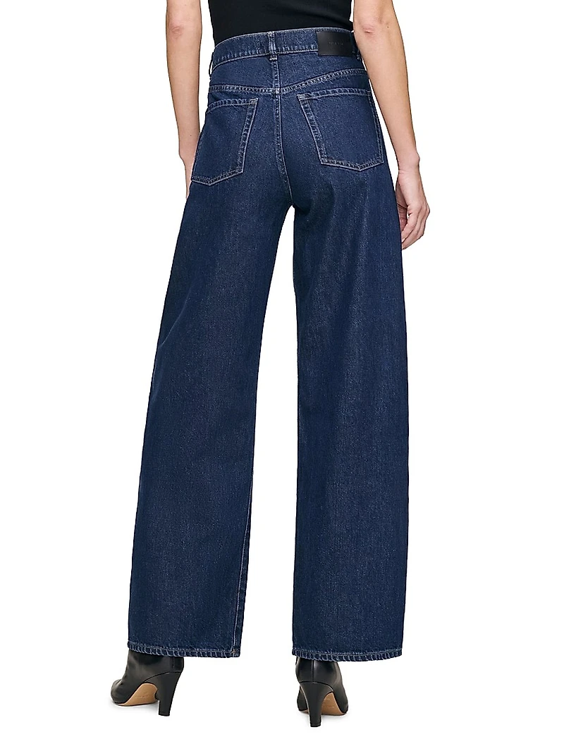 Taylor Relaxed Barrel High Rise Jeans