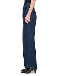 Taylor Relaxed Barrel High Rise Jeans