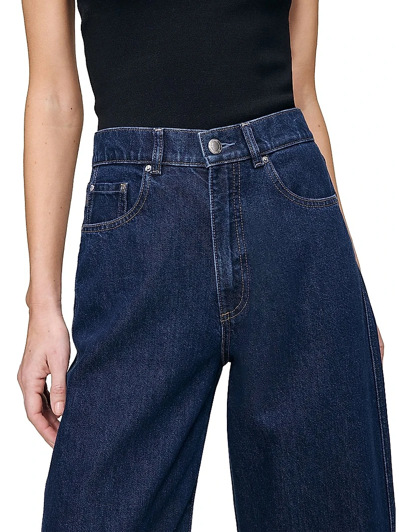 Taylor Relaxed Barrel High Rise Jeans