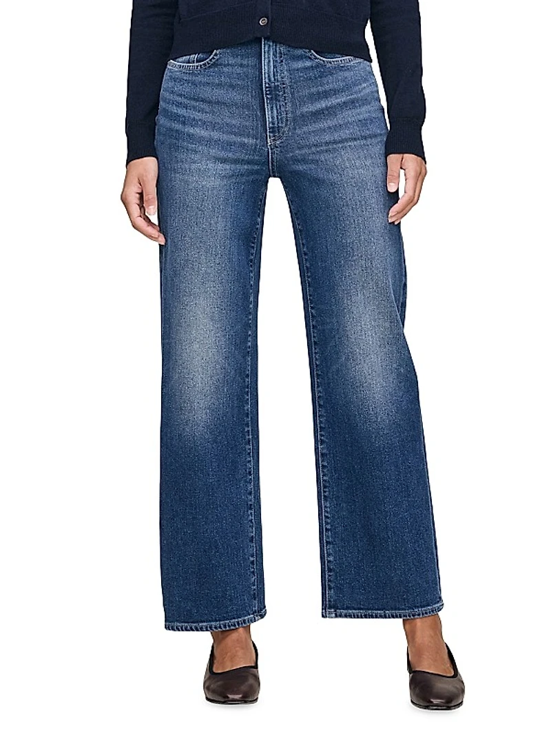 Karmine Refined Wide Leg Sculpt System High Rise Jeans