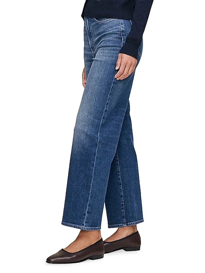 Karmine Refined Wide Leg Sculpt System High Rise Jeans