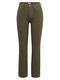 Mara Straight Mid Rise Instasculpt Ankle Jeans