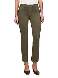 Mara Straight Mid Rise Instasculpt Ankle Jeans
