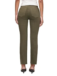 Mara Straight Mid Rise Instasculpt Ankle Jeans
