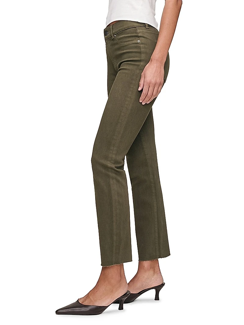 Mara Straight Mid Rise Instasculpt Ankle Jeans