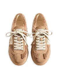 Upvillage Sneakers Wool and Crust Leather