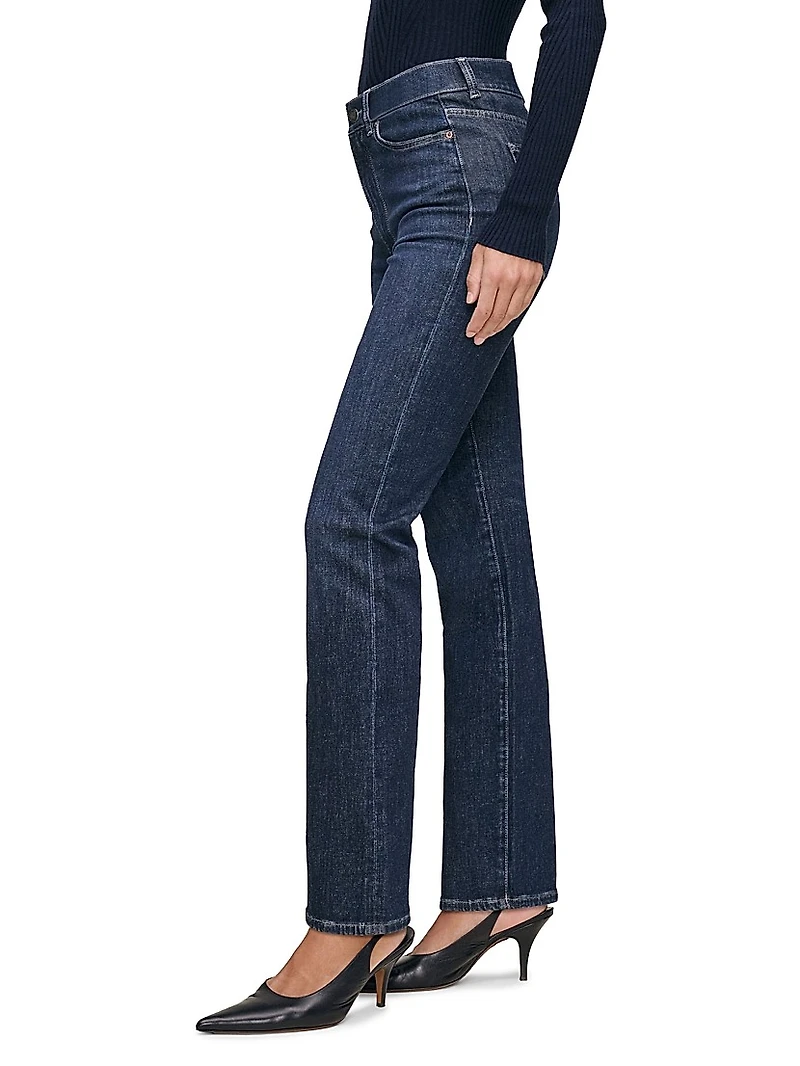 Halle Straight High Rise Instasculpt Jeans