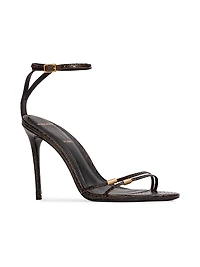 Britanny 100MM Strappy Snake Sandals