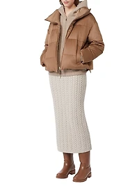 Wool and Cashmere Pencil Skirt