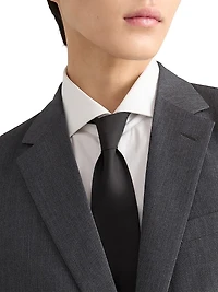 Wool and Mohair Single-Breasted Suit