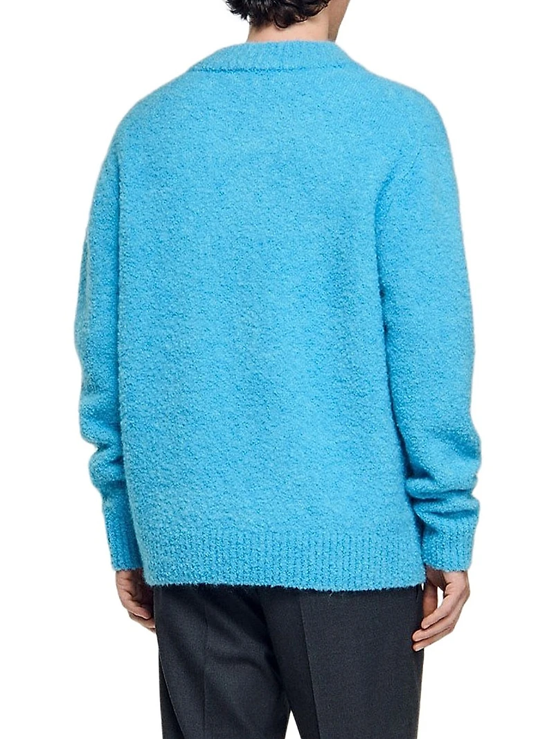 V-Neck Long-Sleeve Jumper