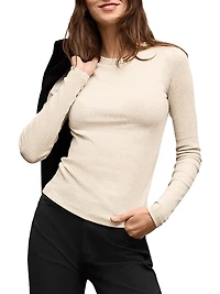 Malley Fitted Tee Ribbed Pima Cotton