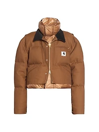 Sacai x Carhartt WIP Duck Puffer Jacket