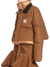 Sacai x Carhartt WIP Duck Puffer Jacket