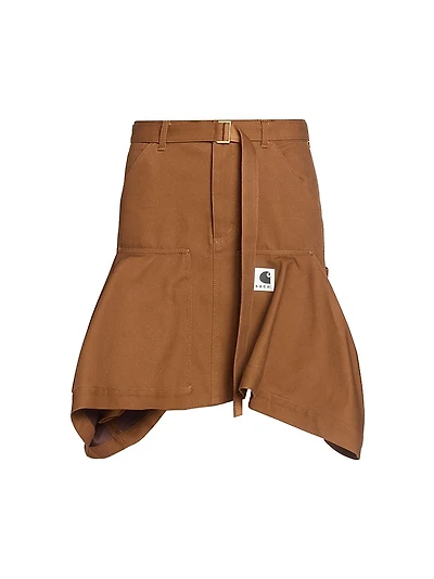 Sacai x Carhartt WIP Duck Cotton Miniskirt