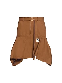 Sacai x Carhartt WIP Duck Cotton Miniskirt