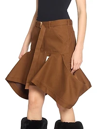 Sacai x Carhartt WIP Duck Cotton Miniskirt