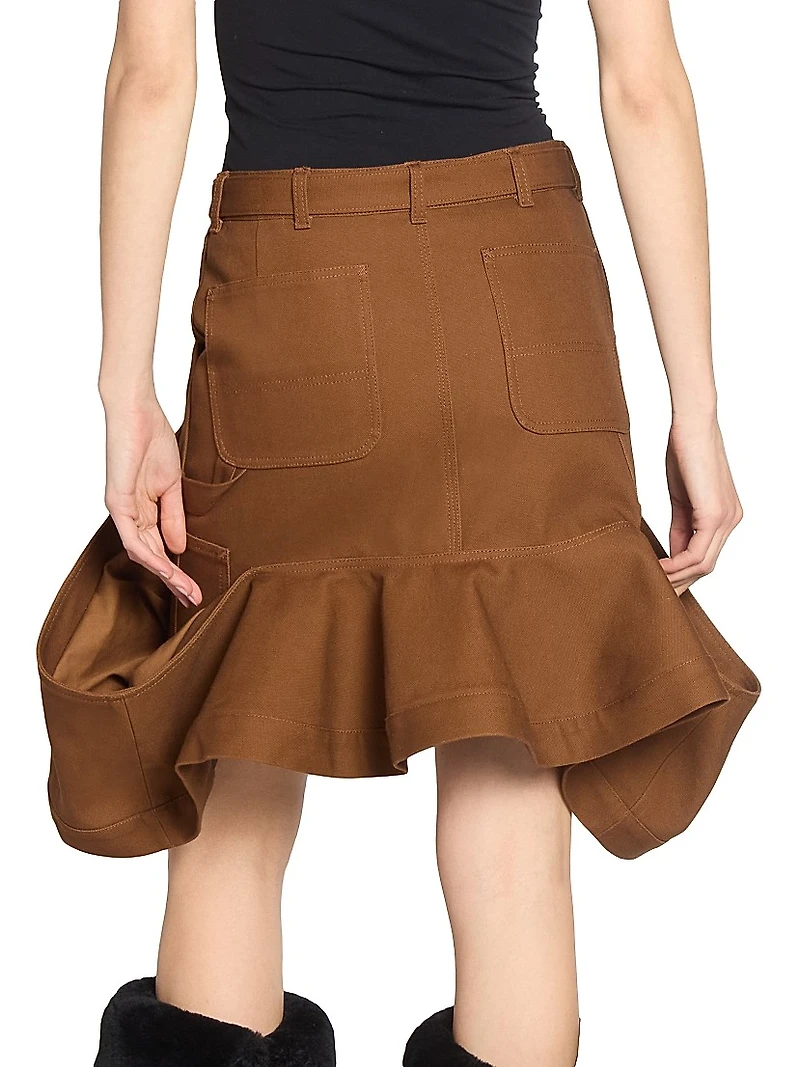 Sacai x Carhartt WIP Duck Cotton Miniskirt