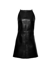 Faith Recycled Leather Dress