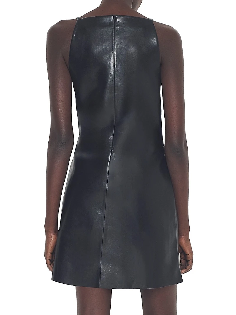 Faith Recycled Leather Dress