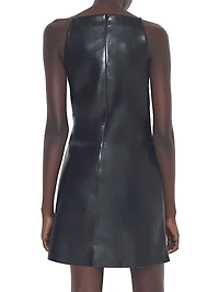 Faith Recycled Leather Dress